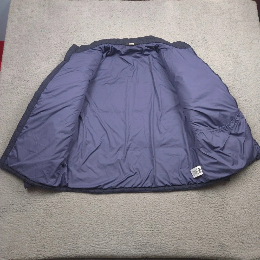 REI Co-op Groundbreaker Insulated Jacket Men's Large Navy Blue Full Zip
